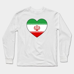Heart - Iran Long Sleeve T-Shirt